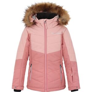 Hannah LEANE JR Dievčenská zimná lyžiarska bunda, ružová, veľkosť 110-116