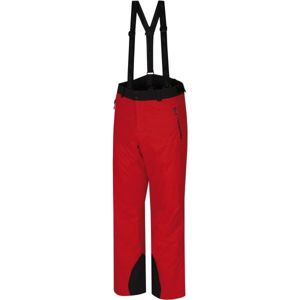 Hannah LARRY Pánske lyžiarske nohavice, červená, veľkosť M