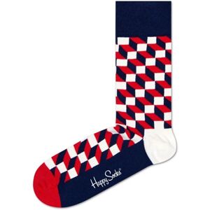 HAPPY SOCKS Klasické ponožky Klasické ponožky, červená, veľkosť 41-46