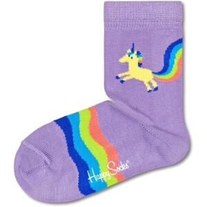 HAPPY SOCKS RAINBOW TAIL Detské  ponožky, fialová, veľkosť 24-26