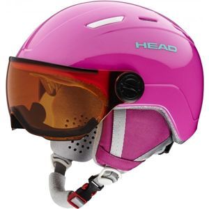 Head MAJA VISOR ružová (52 - 56) - Juniorská lyžiarska prilba