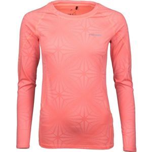 Head EDNA ružová XXL - Dámske tričko s dlhým rukávom