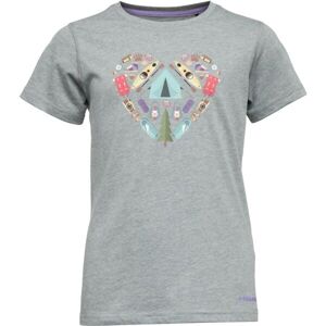 Head HARDY Dievčenské tričko, sivá, veľkosť 140-146