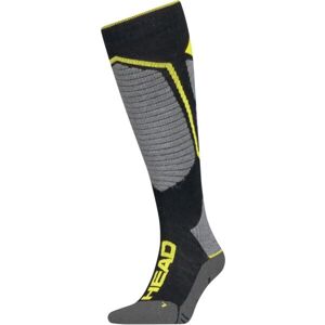 Head UNISEX SKI PERFORMANCE KNEEHIGH 1P Lyžiarske ponožky, žltá, veľkosť 43 - 46
