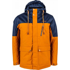 Head KUBAK Pánska zimná bunda, oranžová, veľkosť M