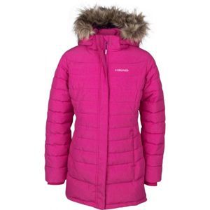 Head LEXI ružová 128-134 - Dievčenský zimný kabát