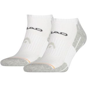 Head PERFORMANCE SNEAKER 2P Ponožky, biela, veľkosť 39/42