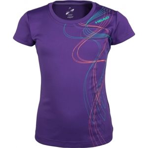 Head DANAE fialová 116-122 - Dievčenské funkčné tričko