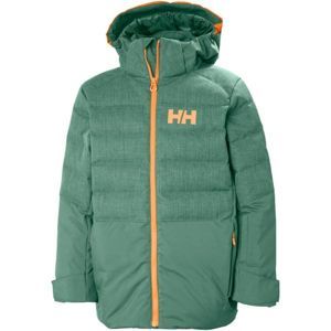Helly Hansen NORTH DOWN JACKET zelená 8 - Detská zimná bunda
