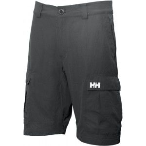 Helly Hansen HH QD CARGO Pánske outdoorové šortky, tmavo sivá, veľkosť 36