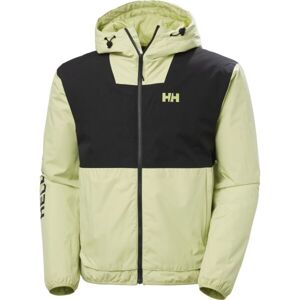 Helly Hansen ERVIK INS RAIN Pánska zateplená bunda, svetlo zelená, veľkosť XL