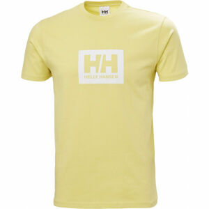 Helly Hansen HH BOX TEE žltá L - Pánske tričko