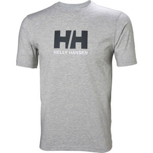 Helly Hansen LOGO T-SHIRT šedá XL - Pánske tričko