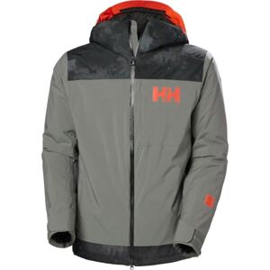 Helly Hansen POWDREAMER 2.0 Pánska lyžiarska bunda, tmavo sivá, veľkosť M