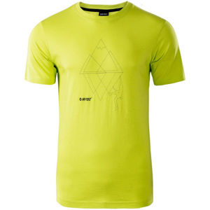 Hi-Tec ALGOR Pánske tričko, žltá, veľkosť M