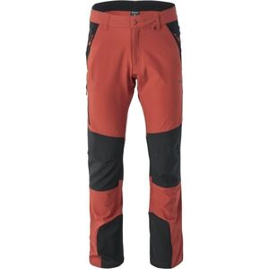 Hi-Tec ANON Pánske outdoorové nohavice, oranžová, veľkosť 2XL