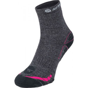 Hi-Tec BAMIRA Dámske ponožky, tmavo sivá, veľkosť 39-42