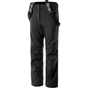 Hi-Tec LERMO Pánske lyžiarske softshellové nohavice, čierna, veľkosť
