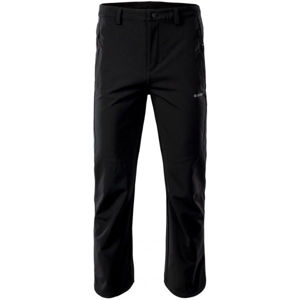 Hi-Tec MONTIN Pánske softshellové nohavice, čierna, veľkosť L