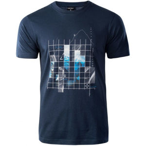 Hi-Tec NEROD modrá XL - Pánske tričko