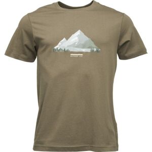 Hi-Tec SIMOR Pánske tričko, khaki, veľkosť XL