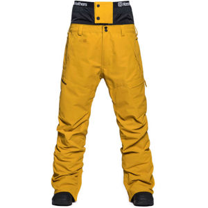 Horsefeathers CHARGER EIKI PANTS Pánske lyžiarske/snowboardové nohavice, žltá, veľkosť S