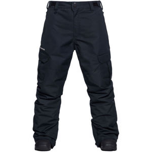 Horsefeathers HOWEL 10 PANTS čierna S - Pánske lyžiarske/snowboardové nohavice