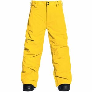 Horsefeathers REESE YOUTH PANTS Chlapčenské lyžiarske/snowboardové nohavice, žltá, veľkosť XS