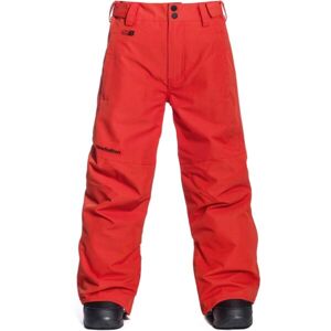Horsefeathers REESE YOUTH PANTS Chlapčenské lyžiarske/snowboardové nohavice, červená, veľkosť L