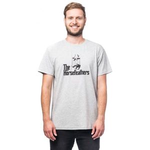 Horsefeathers OMERTA T-SHIRT Pánske tričko, sivá, veľkosť S