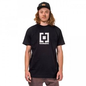 Horsefeathers BASE T-SHIRT Pánske tričko, čierna, veľkosť L