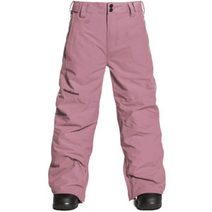 Horsefeathers SPIRE YOUTH PANTS Detské lyžiarske/snowboardové nohavice, ružová, veľkosť XL