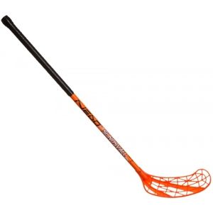 HS Sport SUNDSVALL 80 Florbalová hokejka, oranžová, veľkosť 80