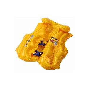 HS Sport SWIM WEST Detská plavecká vesta, žltá, veľkosť os
