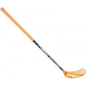 HS Sport NAKTEN 100 Florbalová hokejka, oranžová, veľkosť 100