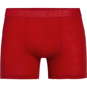 Icebreaker ANATOMICA COOL-LITE BOXERS M červená M - Pánske boxerky