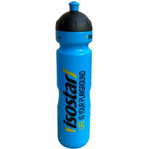 Isostar BIDON BLACK 1000ML Univerzálna športová fľaša, modrá, veľkosť OS