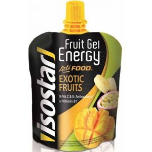 Isostar GEL ACTIFOOD EXOTICKÉ OVOCIE 90G Energetický gél s kúskami ovocia, , veľkosť 90 G