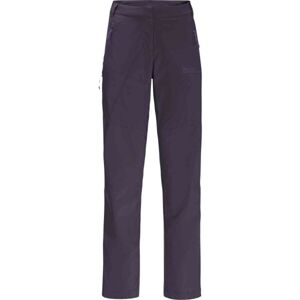 Jack Wolfskin GLASTAL PANTS W Dámske outdoorové nohavice, fialová, veľkosť