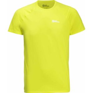 Jack Wolfskin PRELIGHT CHILL T M Pánske tričko, žltá, veľkosť