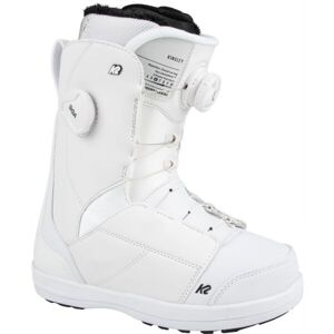 K2 KINSLEY Dámska snowboardová obuv, biela, veľkosť 38