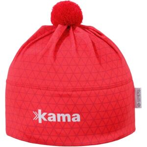 Kama GTX WINDSTOPPER Zimná športová čiapka, červená, veľkosť UNI