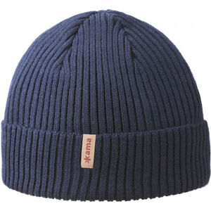 Kama ČIAPKA MERINO OHRŇOVACIA 148 Univerzálna pletená čiapka, tmavo modrá, veľkosť os