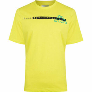 Kappa LOGO CHARTEL Pánske tričko, svetlo zelená, veľkosť XXL