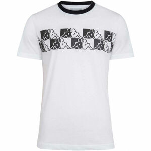 Kappa LOGO CELANI Pánske tričko, biela, veľkosť XL