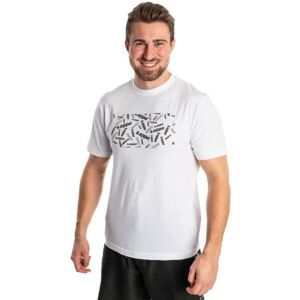 Kappa LOGO FRIBOLO Pánske tričko, biela, veľkosť