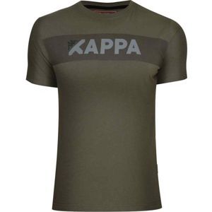 Kappa LOGO CABAX tmavo zelená S - Pánske tričko