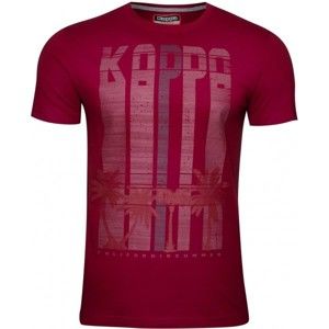 Kappa ABE vínová XL - Pánske tričko
