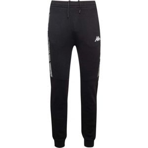 Kappa GRANTO čierna XL - Pánske športové nohavice