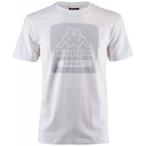 Kappa LOGO BARTEL SLIM Pánske tričko, biela, veľkosť XL